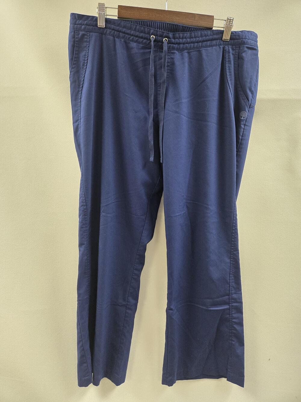 Healing Hands Purple Label Scrub Pants Womens XLP Navy Style 9095P Drawstring
